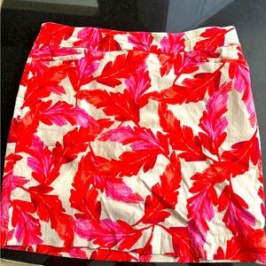 Chicos red, pink, khaki skort!